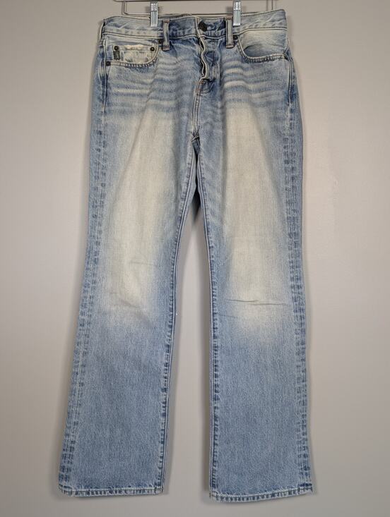 Abercrombie & Fitch Other - Abercrombie & Fitch Jeans 30x32 Bootcut Fit Light Wash Men's Distressed Y2K...